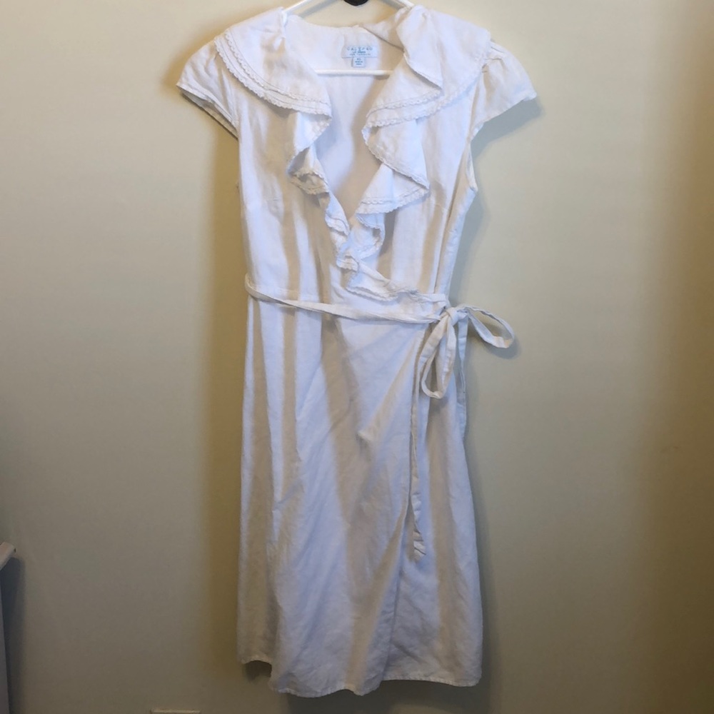 White dress